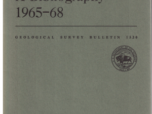 Terrestrial Impact Structures – A Bibliography 1965-68 by Jacquelyn H. Freeberg (Bulletin 1320)