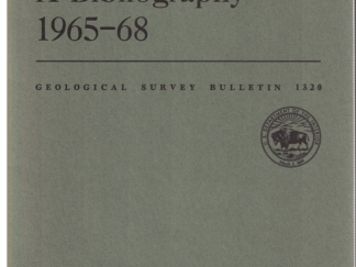 Terrestrial Impact Structures – A Bibliography 1965-68 by Jacquelyn H. Freeberg (Bulletin 1320)