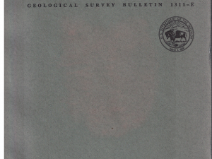 The Eagle Valley Evaporite, Northwest Colorado-A Regional Synthesis by William W. Mallory (Bulletin 1311-E)