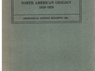 Bibliography of North American Geology 1919-1928 by John M. Nickles (Bulletin 823)