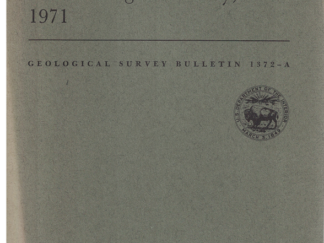 Changes in Stratigraphic Nomenclature by the U.S. Geological Survey, 1971 by George V. Cohee and Wilna B. Wright (Bulletin 1372-A)