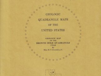 Geologic Map of the Browns Hole Quadrangle, Utah (Map GQ-968)