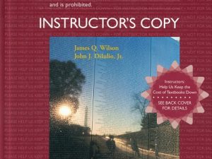 American Government Eleventh Edition Instructor’s Copy. – James Q. Wilson and John J. Dilulio, Jr. 2008