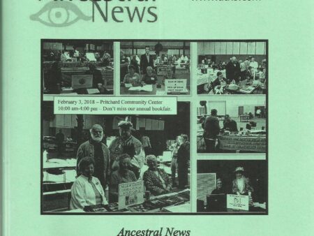 Ancestrral News Winter 2018 Vol. 43, No. 1 (ISSN 1085-2557)