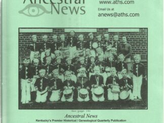 Ancestral News Fall 2012 Vol. 37, No. 3 (ISSN: 1085-2557)