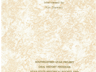Carol Lyman: Recollections of Blanding, Utah – Interviewed by Kim Stewart