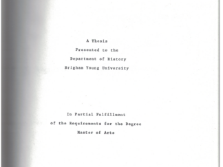 The Industrial Workers of the World in Utah: Origins, Activities, and Reactions of the Church of Jesus Christ of Latter-Day Saints by Glenn V. Bird
