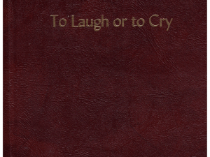 To Laugh or to Cry by Lilli-An Bushnell