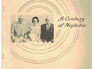 We Count! A Century of Nephites