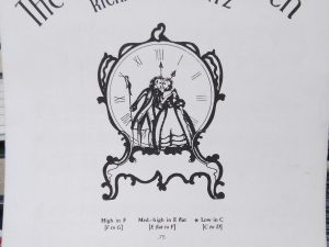 The Little French Clock – 1936 – Richard Kountz – Sheet Music