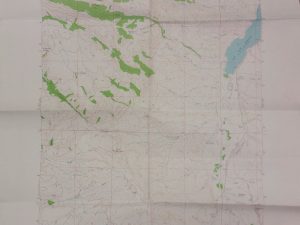 Metzel Ranch Quadrangle Map