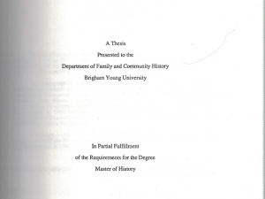 A Mormon Melting Pot: Ethnicity Acculturation in Cedar City, Utah, 1880-1915 by Vida Leigh 1990