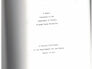 Storm Over the Summit: A Political History of Summit County to 1882 by Rodney L. Peck 1981