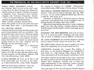 The Flying Lady Periodical (Rolls-Royce Owner’s Club)