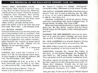 The Flying Lady Periodical (Rolls-Royce Owner’s Club)