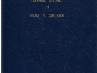 Personal History of Velma N. Simonsen