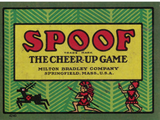 SPOOF The Cheer-Up Game (Milton Bradley Company)