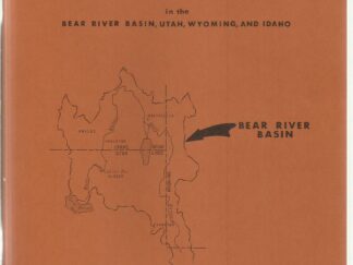 Quality of Surface Water in the Bear River Basin, Utah, Wyoming, and Idaho (Utah Basic-Data Release No. 18)