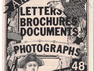Western Americana Letters Brochures Documents Photographs Catalog 48