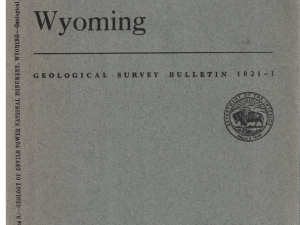 Geology of Devils Tower National Monument Wyoming by Charles S. Robinson (Bulletin 1021-I)