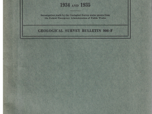 Phosphate Investigation in Florida 1934 and 1935 by P.V. Roundy (Bulletin 906-F)