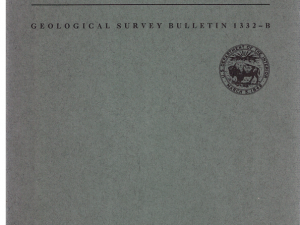 Clinoptilolite of Possible Economic Value in Sedimentary Deposits of the Conterminous United States by Richard A. Sheppard (Bulletin 1332-B)