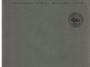 Trace-Element Contents of Some Plutonic Rocks of the Sierra Nevada Batholith by F.C.W. Dodge (Bulletin 1314-F)