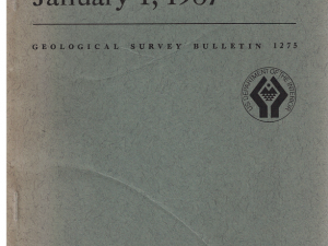 Coal Resources of the United States January 1, 1967 by Paul Averitt (Bulletin 1275)