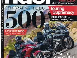 rider Motorcycling at its Best (Magazine) August 2017 to June 2018
