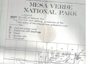 Mesa Verde National Park Map