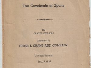 New Ways of Proselyting Or The Cavalcade of Sports – 1936 Rare Pamphlet