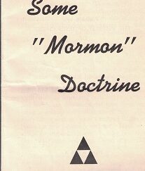 Some Mormon Doctrine – Pamphlet by Golden R. Buchanan