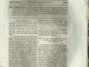 Truth Teller Vol. 1. No. 12, June, 1865 Granville Hedrick [Hedrickites] Single Issue