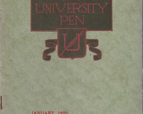 University Pen, January 1920  [University of Utah]