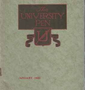 University Pen, January 1920  [University of Utah]