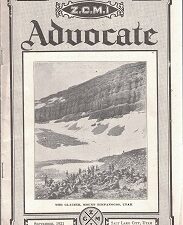 ZCMI Advocate, Vol. 6, No. 1, September, 1921