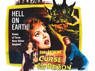 Curse of the Demon Poster – One Sheet Reprint – 1961