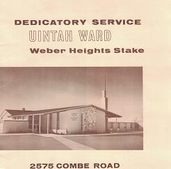 Dedicatory Service Uintah Ward Weber Heights Stake,  1966