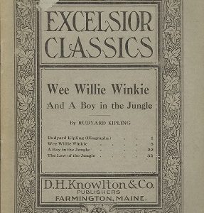 Wee Willie Winkie And A Boy in the Jungle by Rudyard Kipling