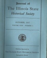 Journal of the Illinois State Historical Society, October 1937, Vol. 30, No. 3