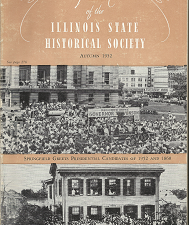 Journal of the Illinois State Historical Society (Autumn 1952; Vol. XLV, No. 3)