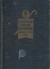 1937  Livestock Judging Handbook – Julius E. Nordby, W. Malcom Beeson, David L. Fourt