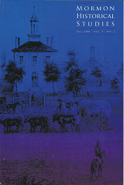Mormon Historical Studies (Fall 2008, Vol. 9, No. 2)
