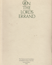On the Lords Errand by BYU