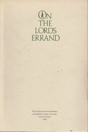 On the Lords Errand by BYU