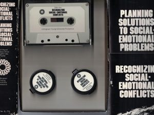 BYU: Recognizing Social-Emotional Conflicts; Boxed set: film strip; cassette tape; booklets