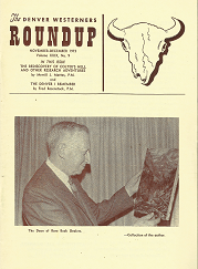 The Denver Westerners Roundup By Merrill J. Mattes