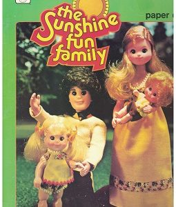 Sunshine Fun Family Paper Dolls – Large size softcover; unused