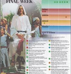 New Testament Times at a Glance, The Savior's Final Week, Chart 2