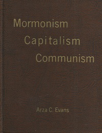 Book Given as a Gift to Joseph Fielding Smith — Mormonism, Capitalism, Communism